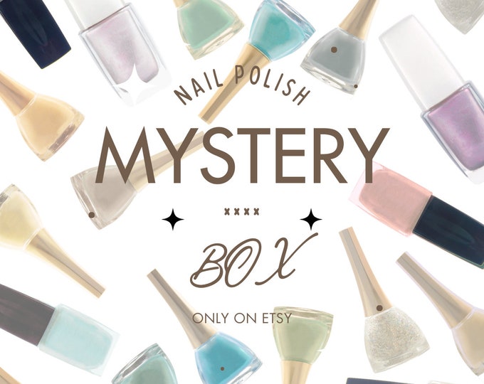 Nail Polish Mystery Boxes-Perfect for Holiday Gift