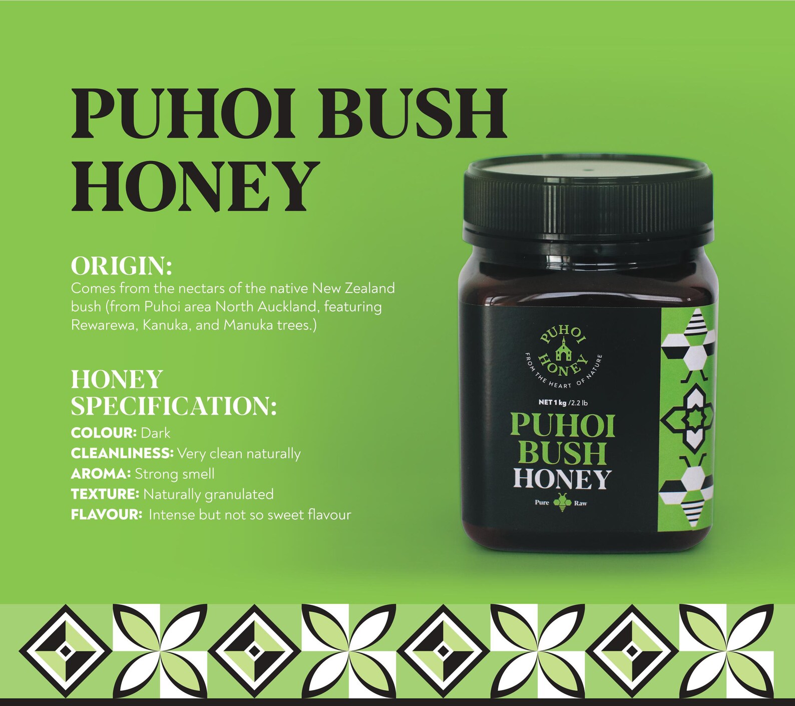 New Zealand 100 Pure & Raw Kanuka Honey 250g 8.8oz Etsy