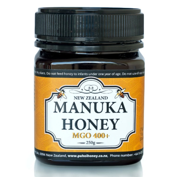 New Zealand 100% Pure Manuka Honey Mono Floral MGO 400+ 250g (8.8oz)