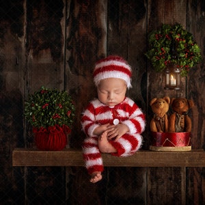 Digital backdrop background newborn  boy or girl Christmas inspired by elf on the shelf  dark