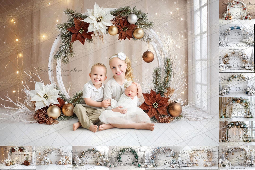 14 Different Digital Backgrounds Backdrops Family Older Children Ai ...