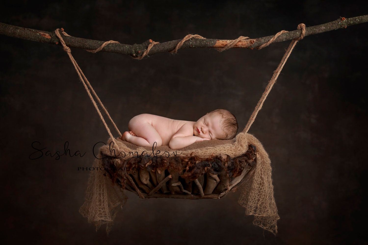 Buy Digital Background Backdrop Boy Newborn Baby Girl Hanging ...