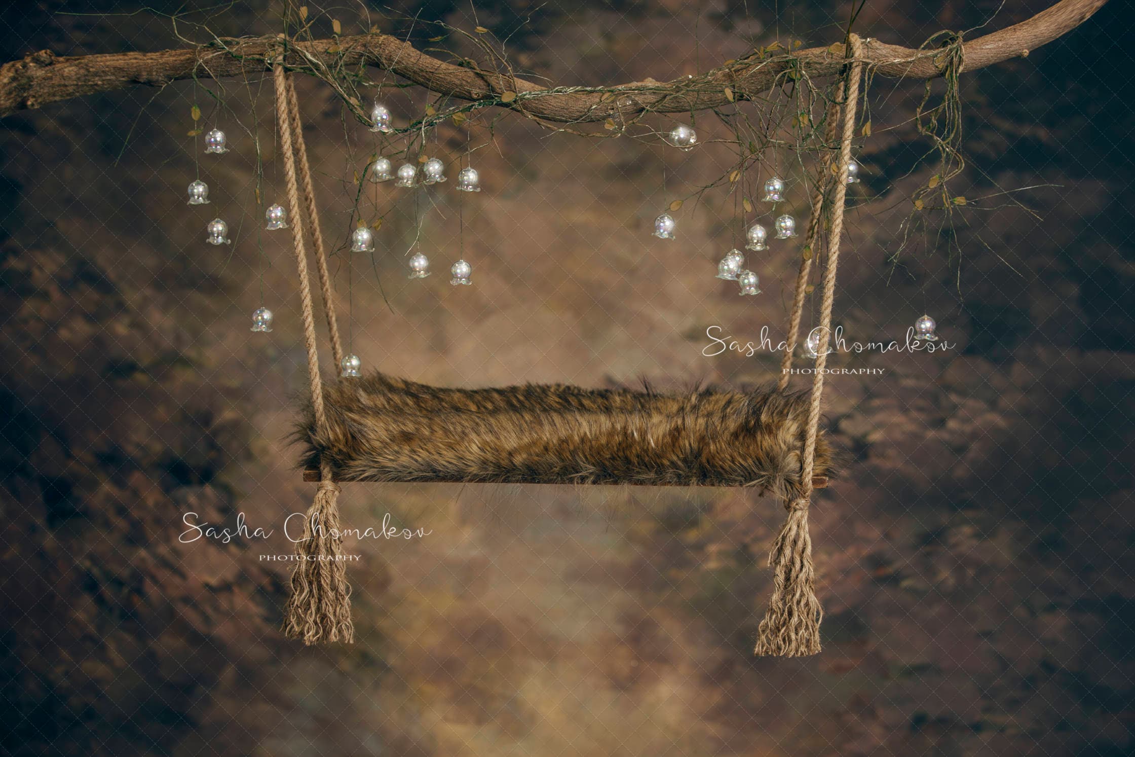 Little Bunny Stroller Leaves Baby Boy Arch Backdrop