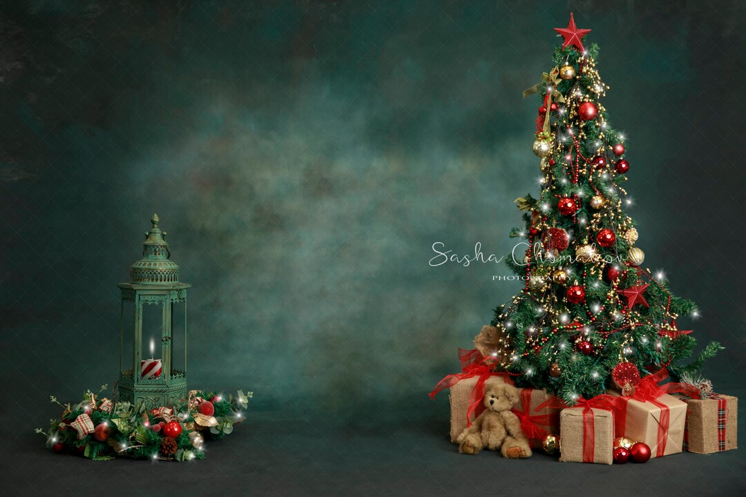 Digital Christmas Backdrop Sitter Toddler Boy or Girl Digital ...