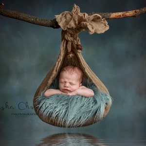 digital background  backdrop  boy newborn baby or nauticle boy or girl blue hanging