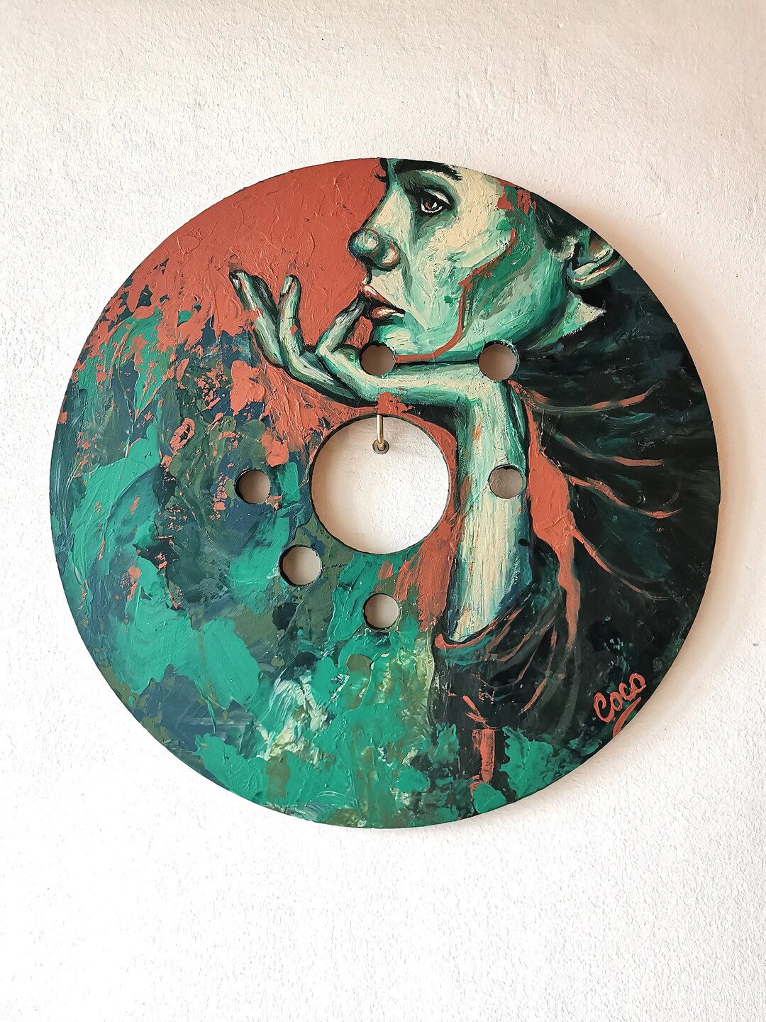 Tableau elle S'ennuie - Etsy
