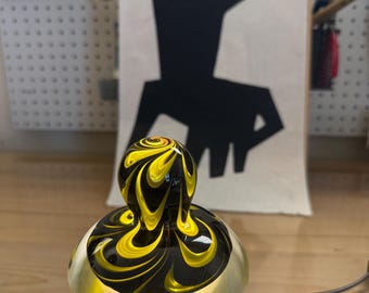 The (Saul) "Bass", a Handmade Glass Baren for Printmakers and Printmaking