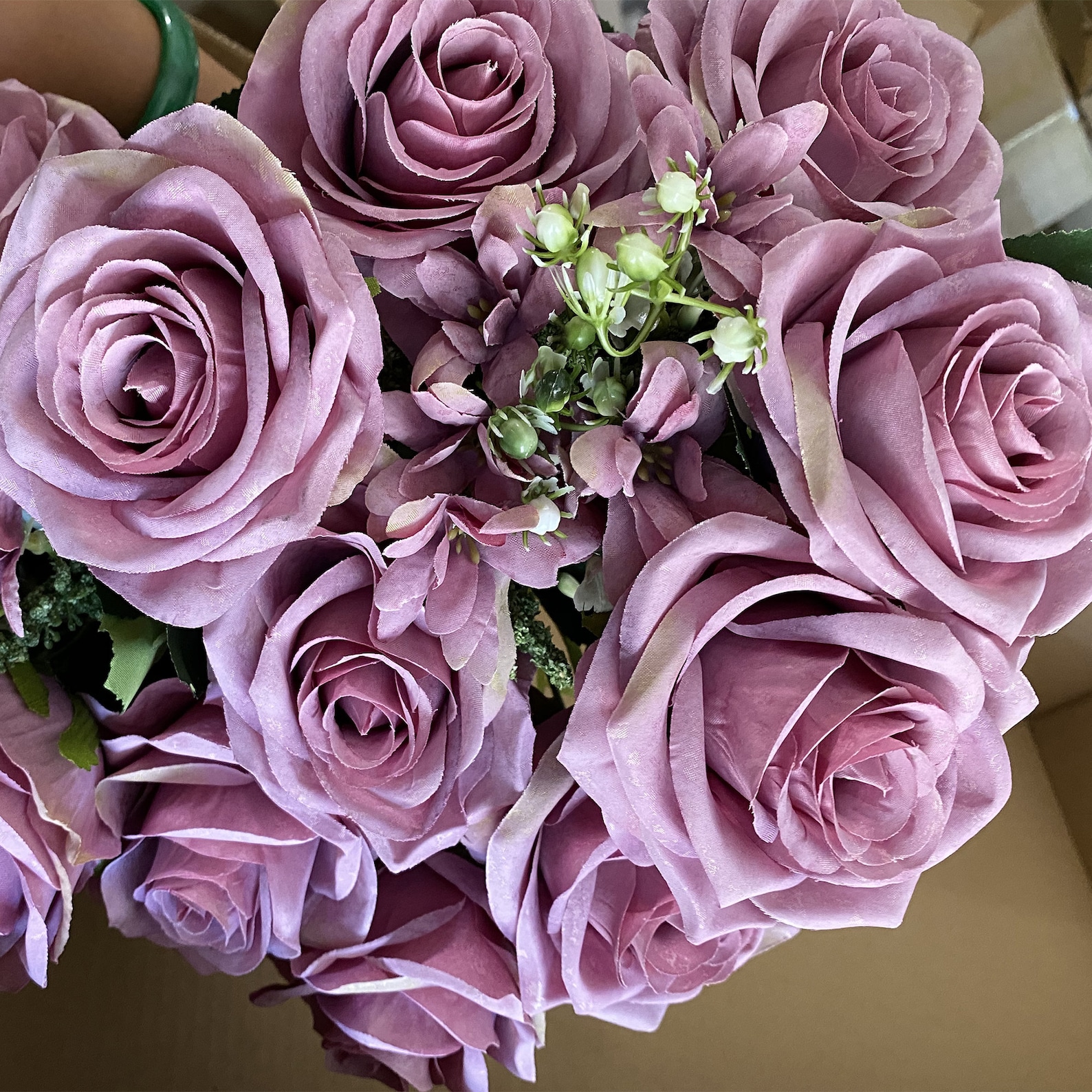 Silk Rose Flowers Rose Bouquet Rose Bush Artificial Roses Etsy