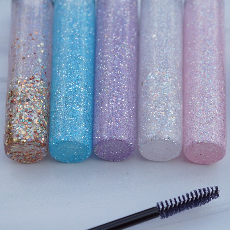 Glitter Mascara Tube With Wand 8ml Empty Bottle Plastic Etsy