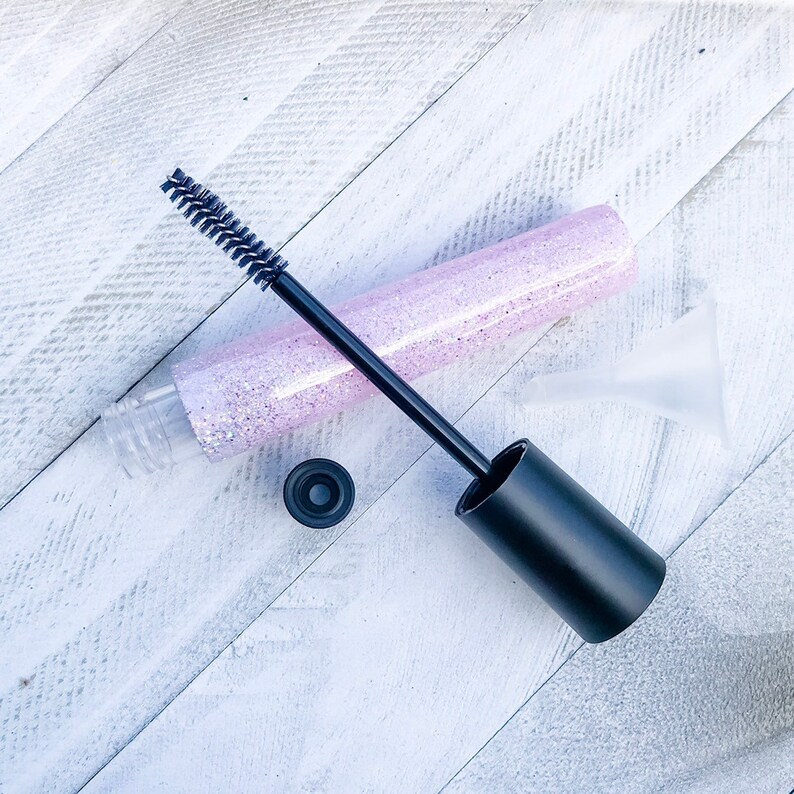 Glitter Mascara Tube With Wand 8ml Empty Bottle Plastic Etsy