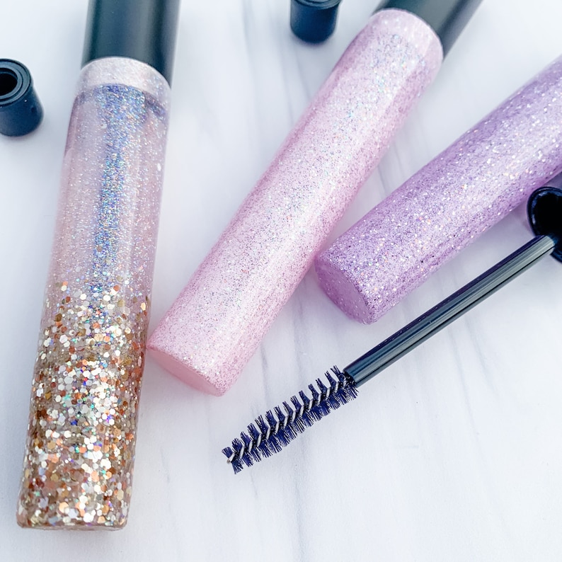 Glitter Mascara Tube With Wand 8ml Empty Bottle Plastic Etsy