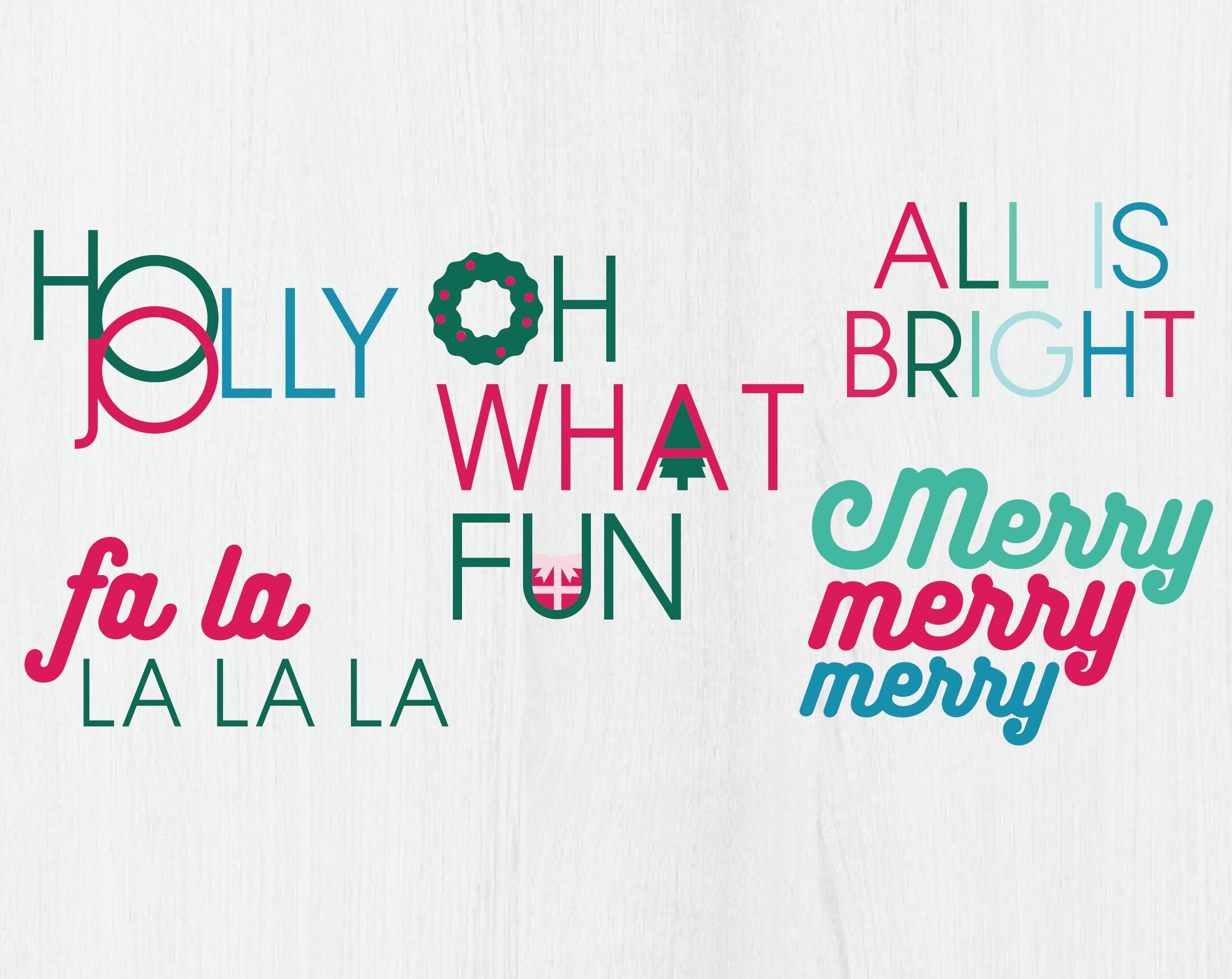 Christmas SVG Bundle Holiday Bundle Svg Png Pdf Eps - Etsy