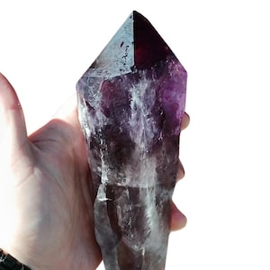 Große Amethyst Wurzel Spitze (Bahia, Brasilien) - 800g Roh Kristall, Große Amethyst Spitze roh, Amethyst Speer, Amethyst Wurzel roh