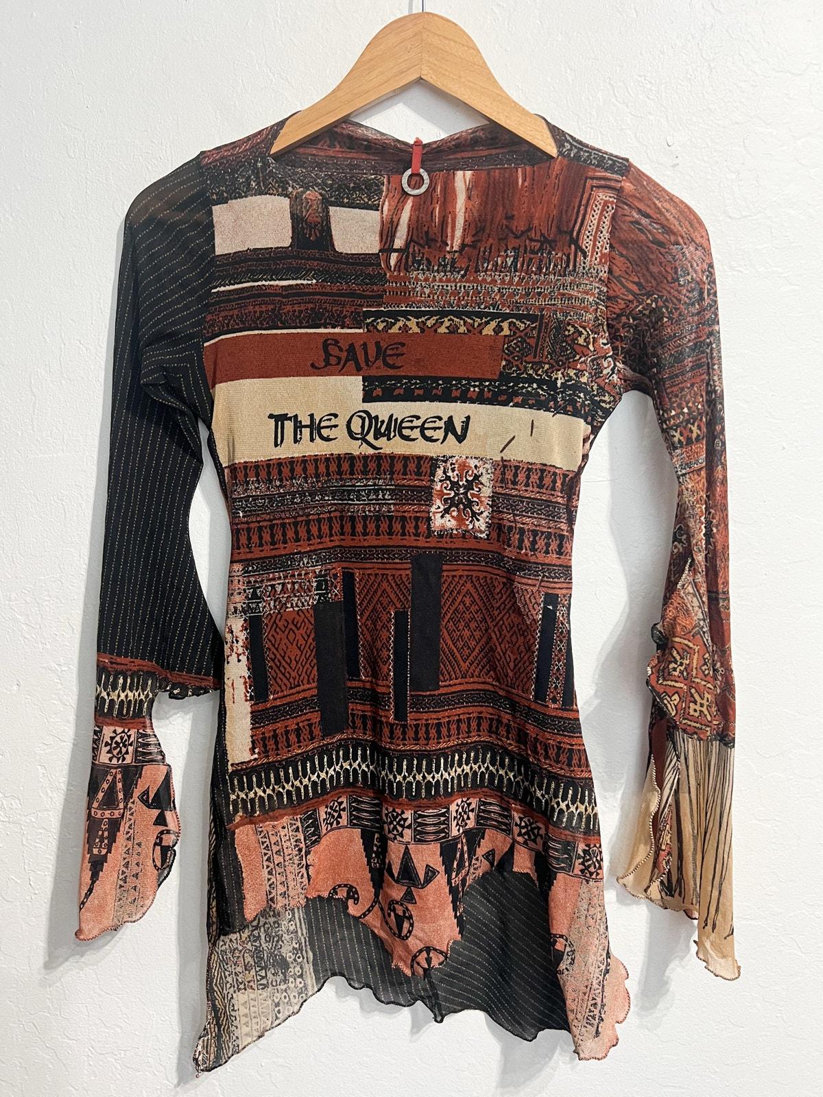 Vintage Save the Queen Top - Etsy