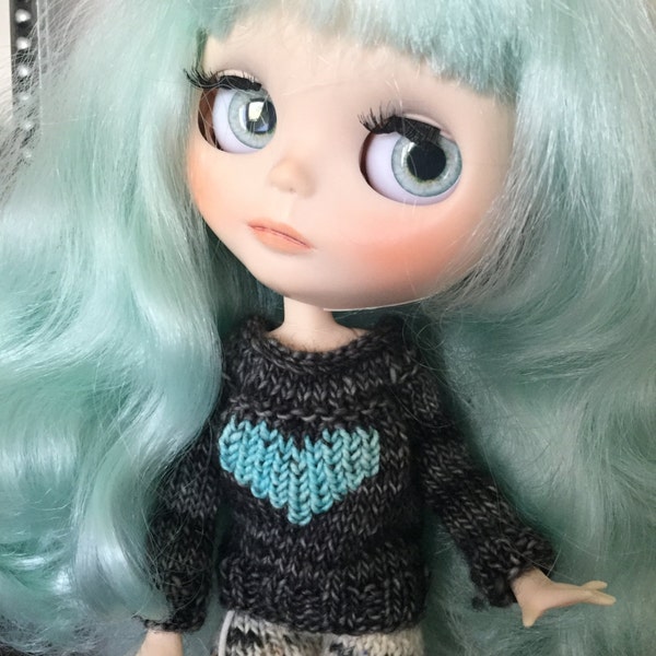 LOVE Stormy Sweater with a BIG heart