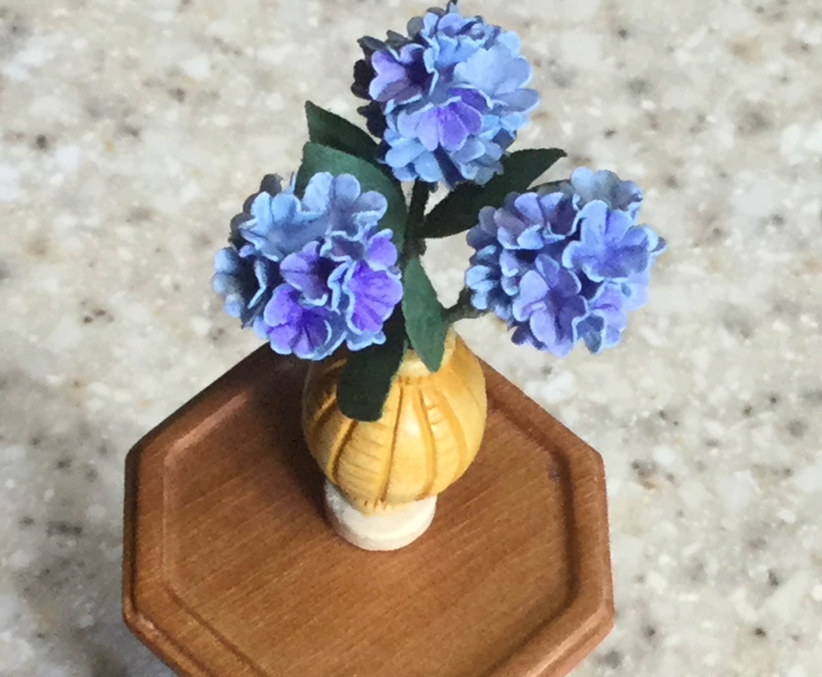 Dollhouse Paper Hydrangea Bouquet