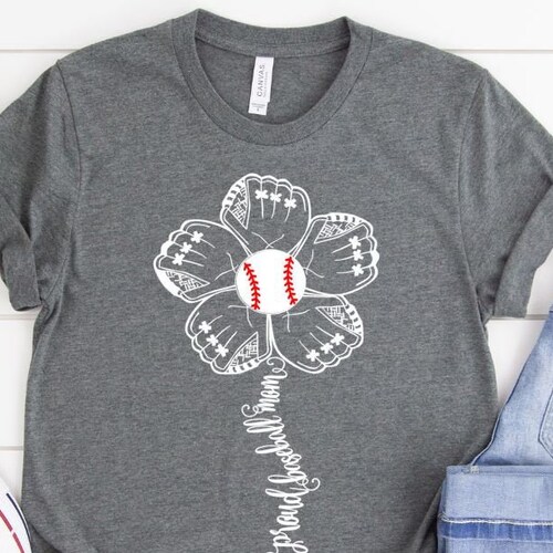 Baseball Mom Shirt Baseball Mama Baseball Grandma Shirt Etsy