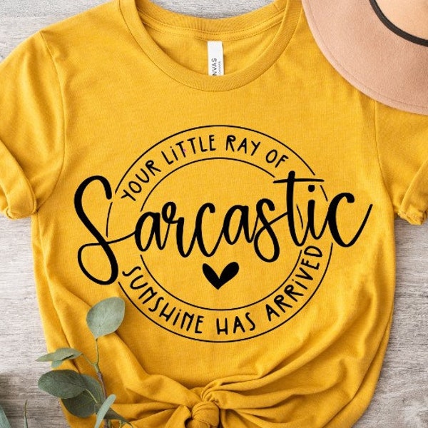 Your Little Ray of Sarcastic Sunshine Has Arrived, Funny, Humor, Gift For Her, Sarcastic, Sacasm, Gift for Friends,