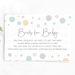 Rainbow Books For Baby Card Pastel Sprinkles Book Insert Pastel Rainbow Confetti Book Card Colorful Bubbles Pastel Book Poem Request D11021