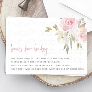 Secret Garden Books For Baby Card Boho Wildflower Book Insert Pastel Flower Garden Baby Shower Card Flower Guests Book Poem Request D10183