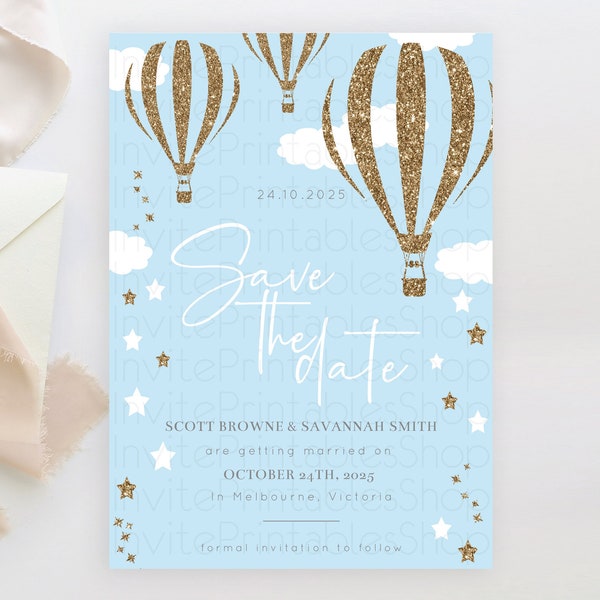 Save the Date Balloon Etsy Save the Date Balloon Etsy