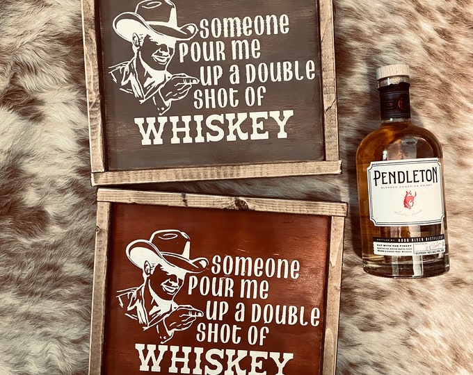 Whiskey Sign *MADE TO ORDER*