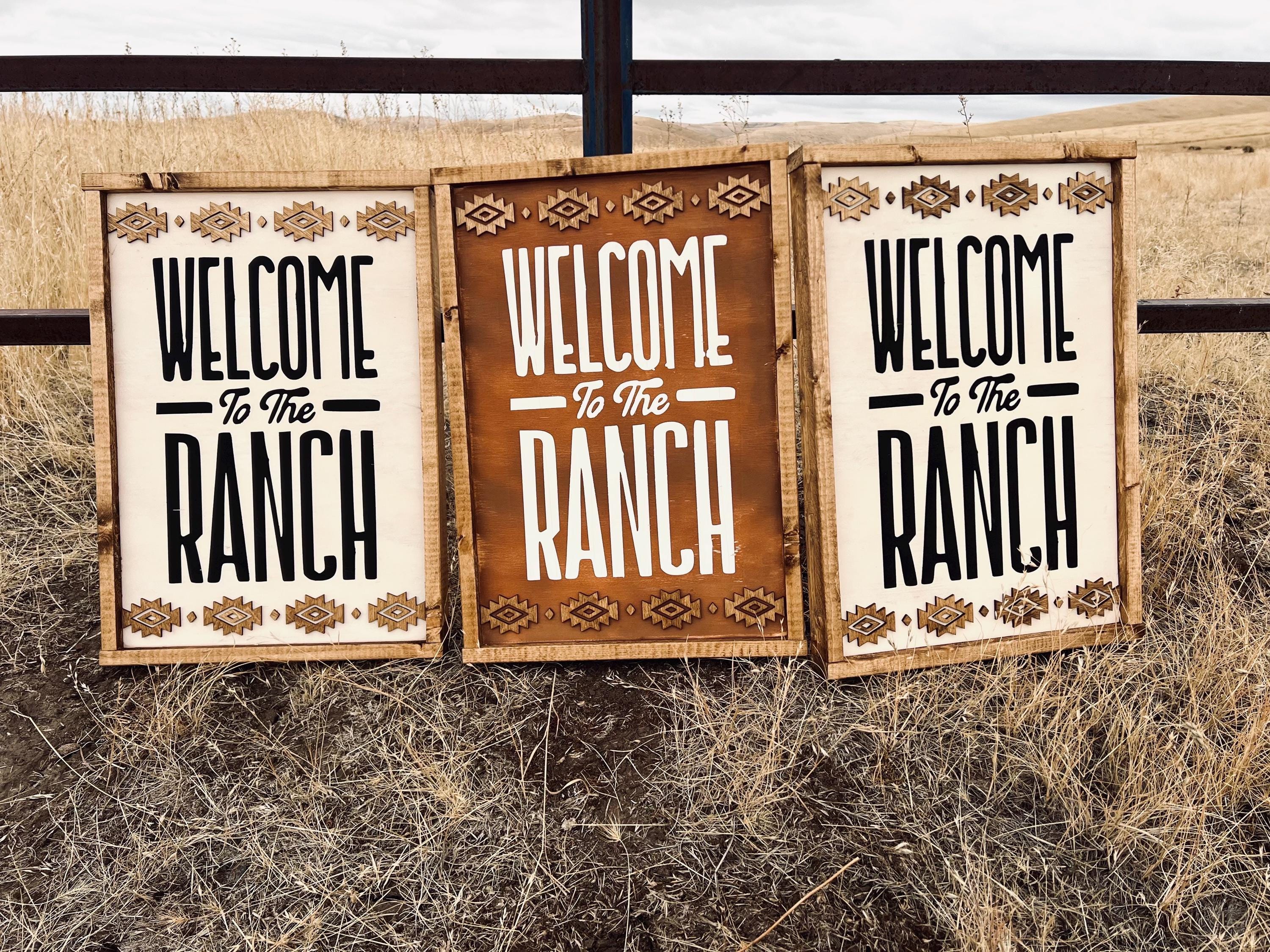Baker Ranching Signs Ranch/farm/bunkhouse Sign *made to Order* - Etsy
