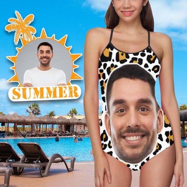 Custom Face Swimsuit Etsy