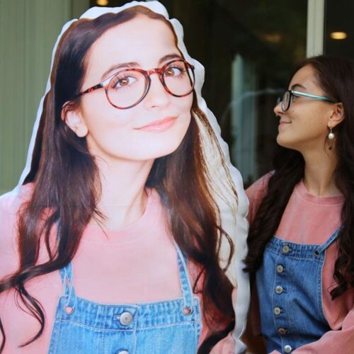 Personalized Human Photo Pillow Custom Portrait Pillow Etsy