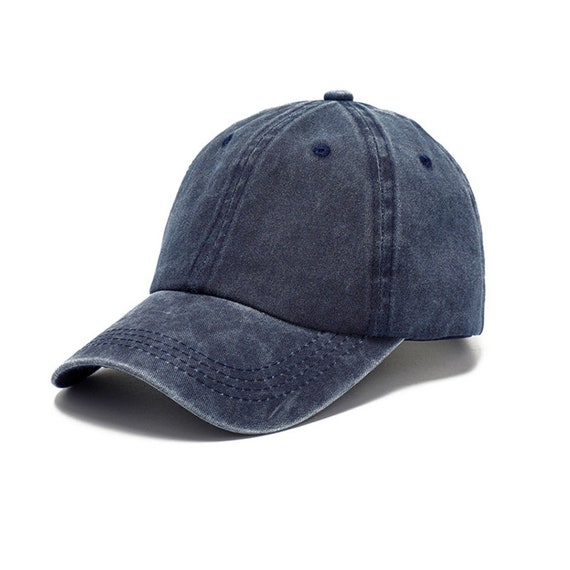 iets cijfer Werkgever 100% katoen vintage baseball cap Verstelbare Distressed - Etsy België