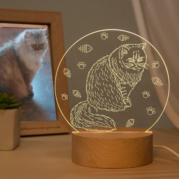 Dog Night Light Plug In Etsy