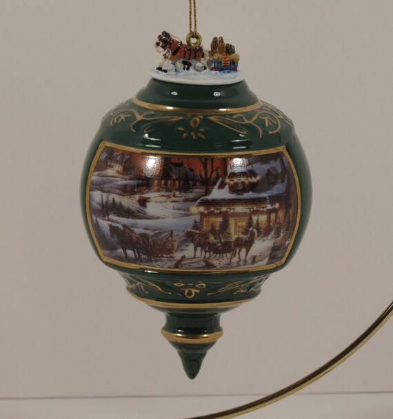 New Vintage Terry Redlin Christmas Tree Ornament Evening Etsy image 0 - New Vintage Terry Redlin Christmas Tree Ornament Evening Etsy