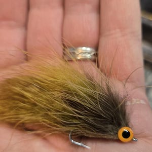 Articulated streamer,  trout flies, streamer, trout, bass flies, flies