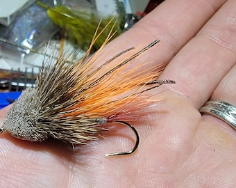 Olive Marabou Muddler Streamer - Inventory Headquarters