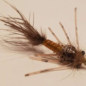 Damsel nymph, nymph, fly, fly fishing flies, damselfly, fly fishermen, fishing, size 8, flies for bass, trout flies, panfish flies, fly