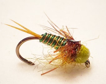 copper john, fly fishing flies, nymphs, fly fishing, fishing, size 12