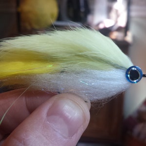 Rabbit strip streamer, fly fishing flies, streamer, fishing, bass fly, baitfish, bass flies, fly fishing flies