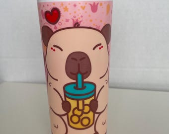 Tupperware Kids Tumbler 16 oz -Capibara