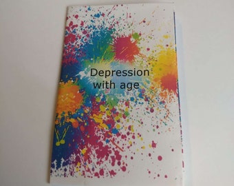 Depression with age mini zine | mental health | anxiety | diary | inner thoughts