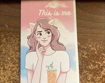 This is me mini zine | Mental health zines | minizine