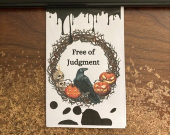 Free of Judgment mini zine | Mental health zines | minizine