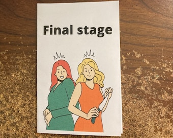 Final stage mini zine | Mental health zines | minizine