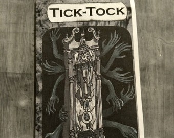 Tick-Tock Mini Horror Zine | Short story comic