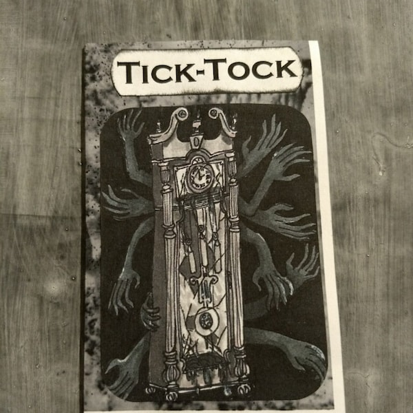 Tick-Tock Mini Horror Zine | Short story comic