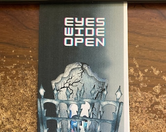 Eyes wide open mini zine | Poetry Mental health zines