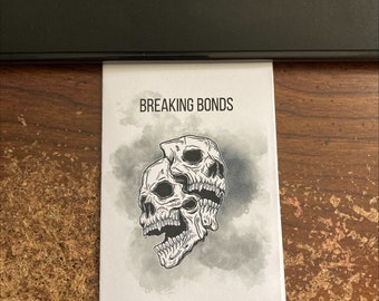 Breaking bonds mini zine | Poetry Mental health zines | minizine