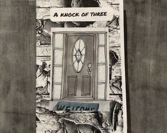 A Knock of Three Mini Horror Zine | Short story comic