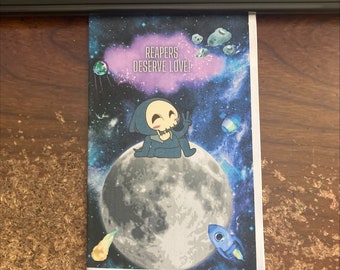 Reapers Deserve Love mini zine | Short story illustrated zines | Mental health