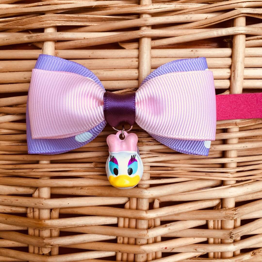 DAISY DUCK Bow Tie Bows Dog Bows Cat Bows Bow Collar Etsy