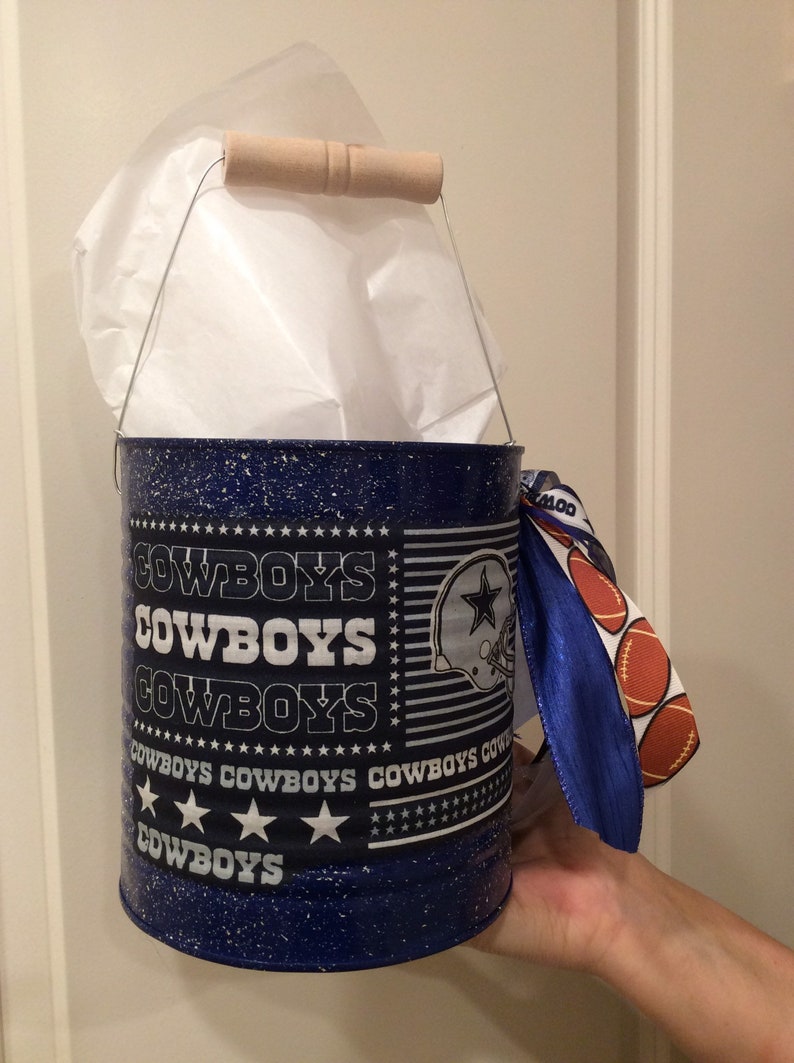 Football Team Gift Can Mothers day gift Dallas Texas Cowboys Dallas Cowboys Gift Can